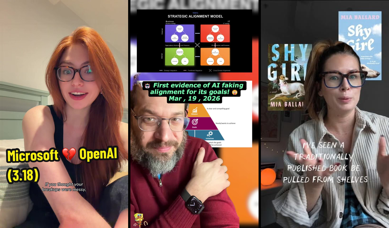 The Hidden AI News You Missed This Week: OpenAI Split & Book Scandal